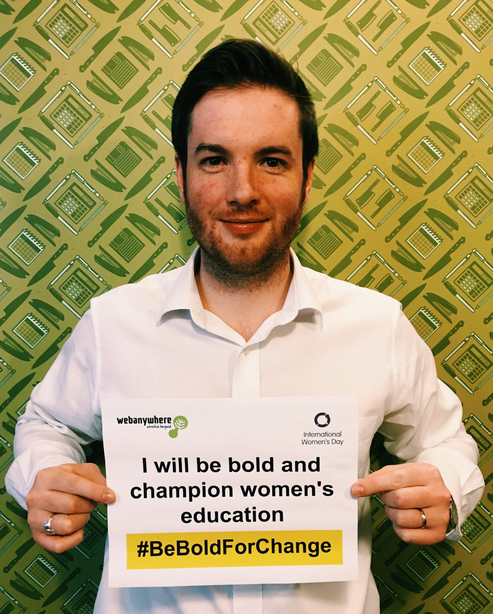 Conor Gilligan will be bold and champion women's education