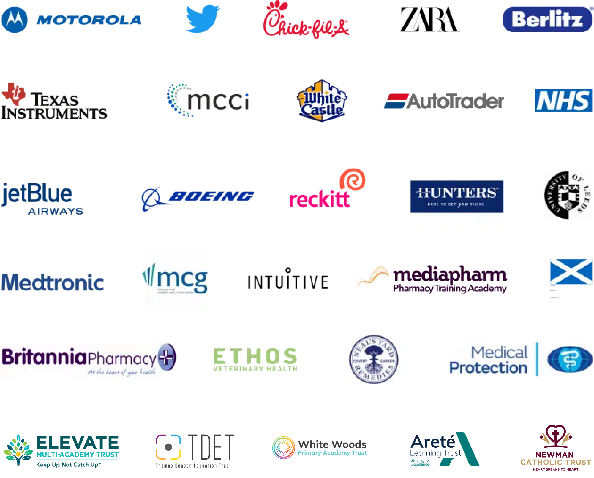Webanywhere business and education clients